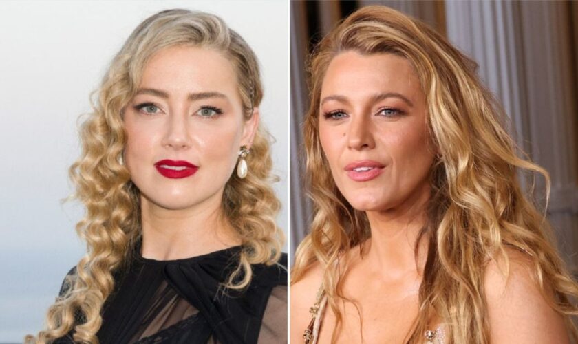 Amber Heard (li.) hat ein Statement zur Klage von Blake Lively abgegeben.