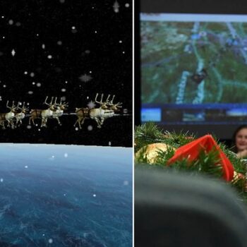 Santa tracker map 2024: Follow Father Christmas as he begins journey around the world