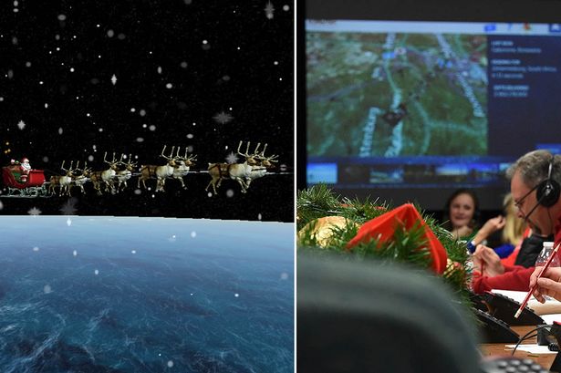 Santa tracker map 2024: Follow Father Christmas as he begins journey around the world