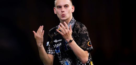 Darts-WM: Ricardo Pietrezczko gewinnt gegen Gian van Veen und steht als einziger Deutscher in der dritten Runde