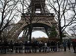 Eiffel Tower forced to close and tourists evacuated after an incident at the famous Paris attraction