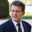 Manuel Valls à l'Hotel des Invalides le 3 octobre 2023