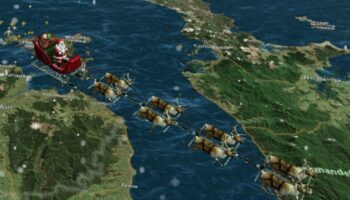 Norad Santa tracker – LIVE: Follow Santa Claus as he delivers Christmas gifts on start of global journey