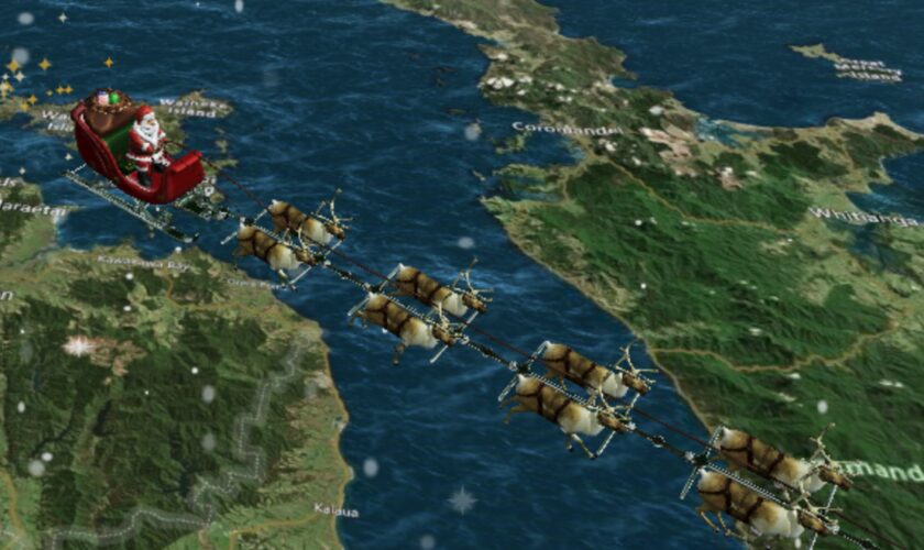 Norad Santa tracker – LIVE: Follow Santa Claus as he delivers Christmas gifts on start of global journey