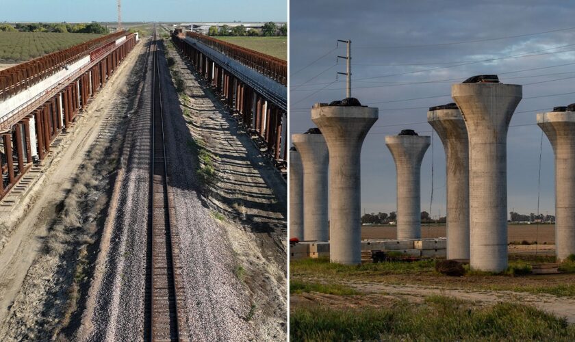 California Democrats urge feds to approve high-speed rail funding before DOGE nixes ‘boondoggle’