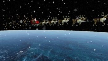 Santa-Tracker: Hier können Sie sehen, wo der Weihnachtsmann gerade ist