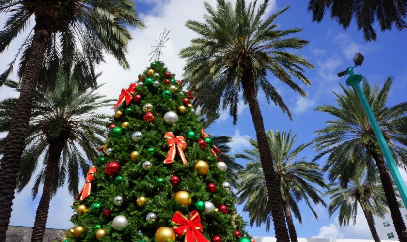 The top 10 Christmas cities in the US, with a surprise city as the winner