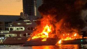 Fiery boat explosion in Florida marina leaves one dead, several injured