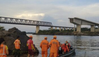 Quatre morts dans l’effondrement d’un pont au Brésil, une pollution à l’acide sulfurique redoutée