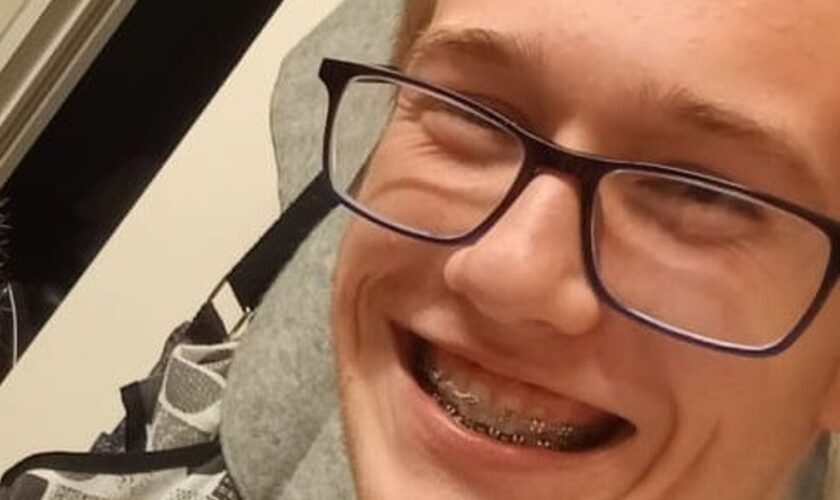 Ryan Marshall, 15, died after a Ford Fiesta was involved in a collision with a pedestrian in Andover, Hampshire. Pic: Hampshire and Isle of Wight Constabulary