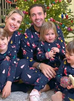 Get cosy this Christmas with celeb-inspired matching family pyjamas from M&S to Boux Avenue