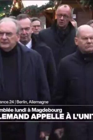 Allemagne : le président appelle à l'unité, l'extrême droite rassemblée lundi à Magdebourg