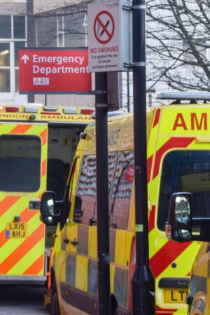 A&E departments 'absolutely full to bursting', top medic says