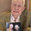 Donald Rose who is 110 on 24/12/2024 celebrating his birthday at Canal Vue care home in Ilkeston, Derbyshire. Sourced via Johanna Howitt. No credit