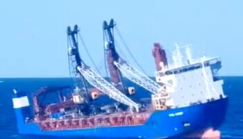 Ukraine-Russia latest: Moscow cargo ship with Syria ties sinks as North Korean troop casualties ‘exceed 3,000’