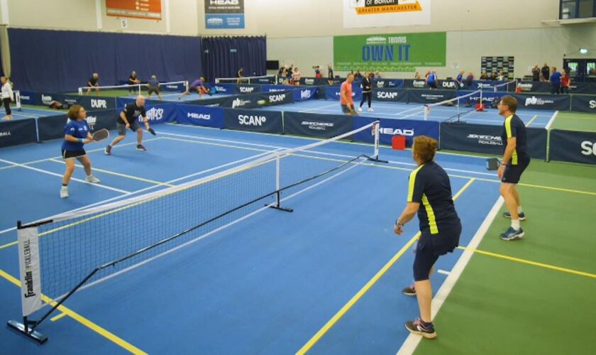 Pickleball booming in UK as more people discover 'inner joy' of inclusive game