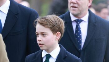 Prince George looks very grown-up on Christmas church visit as fans notice same thing