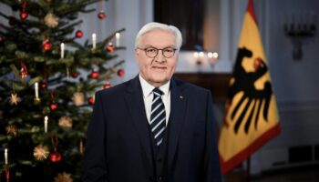 Frank-Walter Steinmeier: "Über diesem Weihnachtsfest liegt auch ein dunkler Schatten"