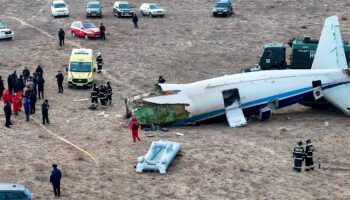 Azerbaijan Airlines plane headed to Russia crashes hundreds of miles off course, dozens feared dead