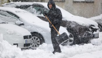 Schnee-Sturm sorgt auf Balkan für Chaos – 170.000 Haushalte ohne Strom