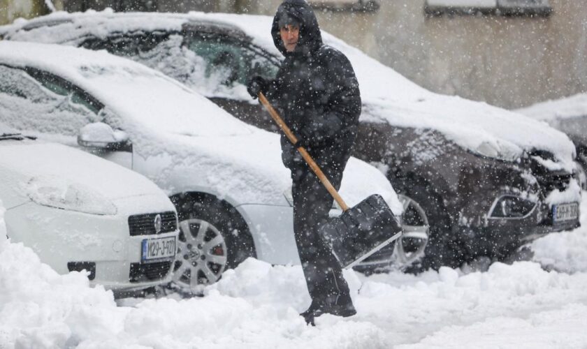 Schnee-Sturm sorgt auf Balkan für Chaos – 170.000 Haushalte ohne Strom