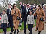 Pregnant Princess Beatrice dons chic coat with a special significance as she arrives for Christmas Day church service in Sandringham