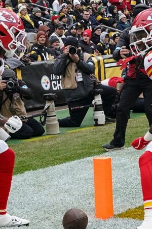 Chiefs' Xavier Worthy hit with penalty after touchdown, sparks fan frenzy