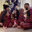 Mohamed Salah is criticised by Muslim fans after Liverpool star shares latest picture with wife and children in front of a Christmas tree