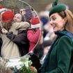 Sweet moment two royal fans overjoyed to meet Kate Middleton embrace each other during Sandringham walkabout