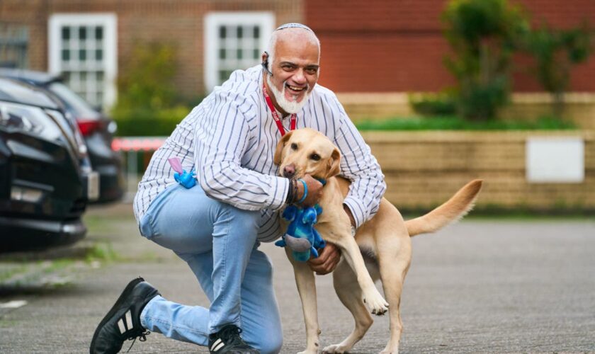 A day in the life of a guide dog handler: Forming a lasting bond after losing a loyal companion last Christmas