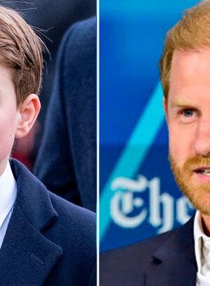 Prince Harry 'has now been substituted for Prince George' as Royals return to Christmas tradition