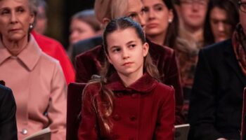 Princess Charlotte, 9, becomes the unexpected star of Kate Middleton’s poignant carol service