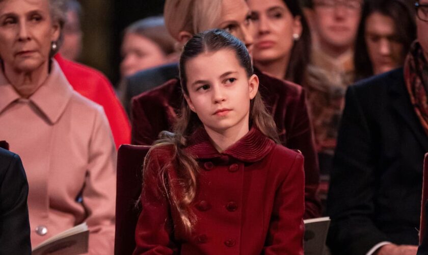 Princess Charlotte, 9, becomes the unexpected star of Kate Middleton’s poignant carol service