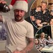 David Beckham turns barman to serve up a Posh cocktail while Gordon Ramsay and Cristiano Ronaldo show off their team pyjamas... how the rich and famous celebrated Christmas this year