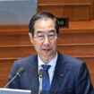 Le Premier ministre sud-coréen Han Duck-soo le 11 décembre 2024 à l'Assemblée nationale à Séoul