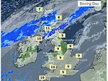 UK weather: Leave the umbrella at home! Boxing Day will be dry and mild and perfect for a post-Christmas walk, Met Office says