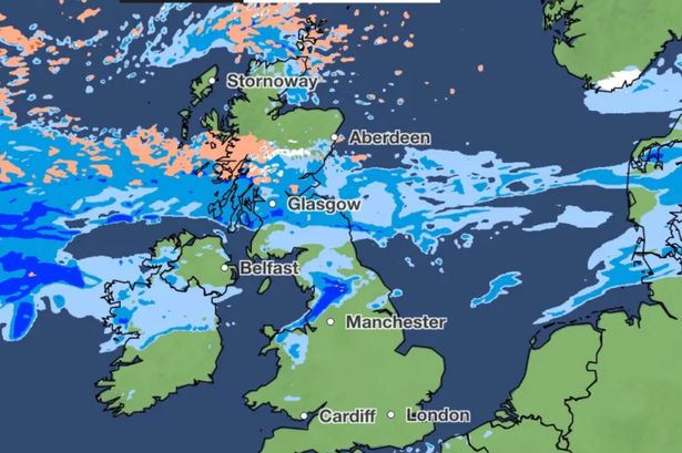 Weather maps show snow to batter UK in just days with -2C New Year’s chill on way