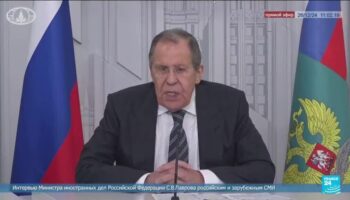 Serguei Lavrov à l'offensive à propos de la guerre en Ukraine : "une trêve est une voie sans issue"