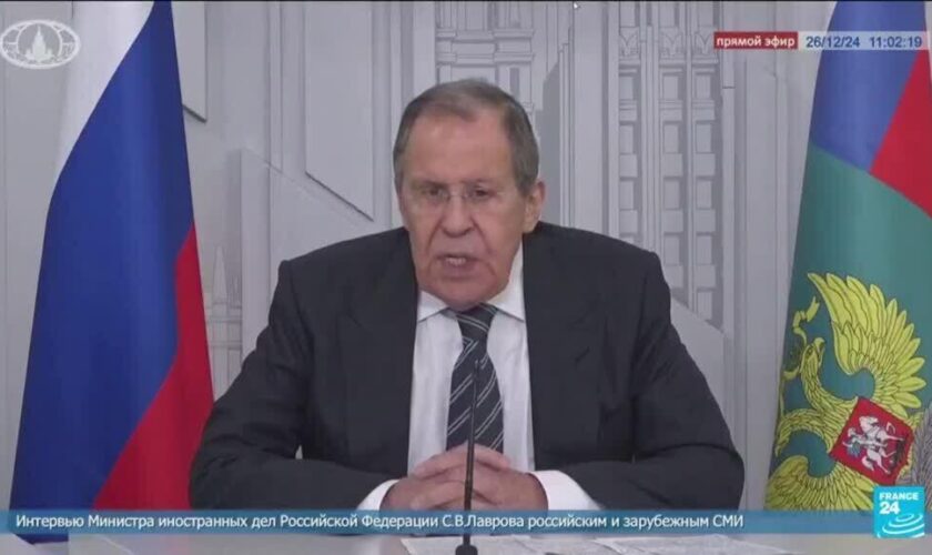 Serguei Lavrov à l'offensive à propos de la guerre en Ukraine : "une trêve est une voie sans issue"