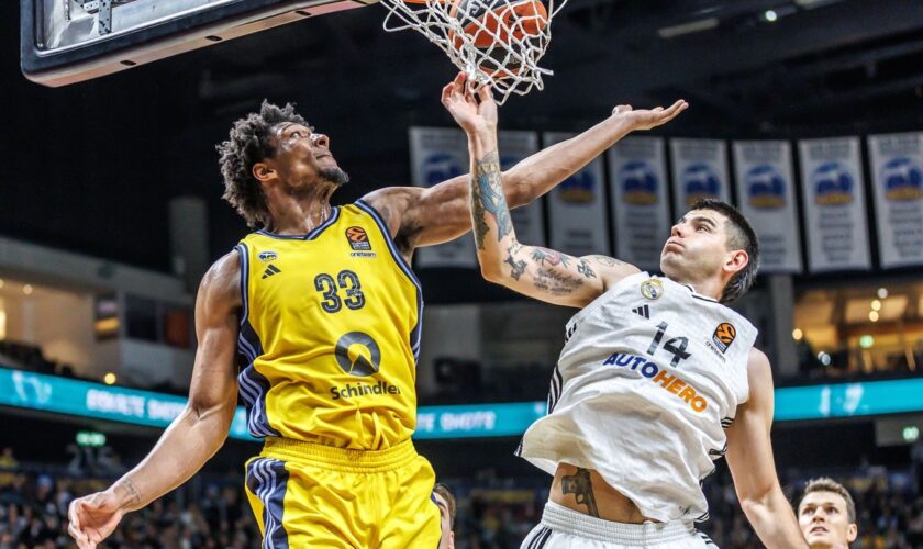 Basketball: Alba Berlin unterliegt in der Euroleague Real Madrid