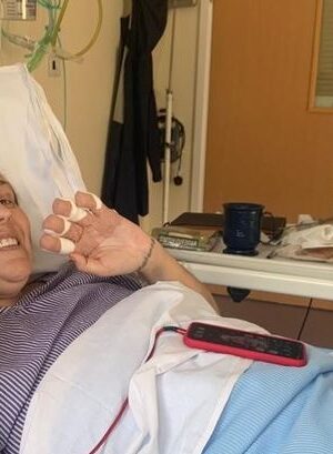 Mum thought she had winter cold but then woke up from coma about to lose her legs