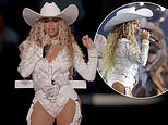 Beyonce's dazzling NFL half-time show hailed as 'breathtaking' and a 'masterful' showcase of her Cowboy Carter album by critics - but performance was as 'Christmassy as a Piña Colada on the beach'