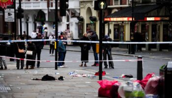 Man charged with attempted murder after four hit by car in London’s West End on Christmas Day