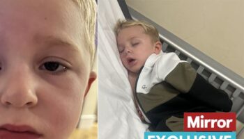 'My little boy nearly died just from licking an eye drop that rolled down his cheek'