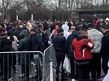 Sales mayhem as thousands queue to snap up Boxing Day bargains at Bicester Village - and Westfield is rammed too