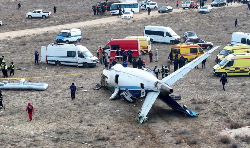 Le crash d'un avion au Kazakhstan dû à une "interférence externe", selon l'enquête