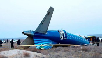 BREAKING: Azerbaijan Airlines blames 'external interference' for Christmas Day plane crash that killed 38