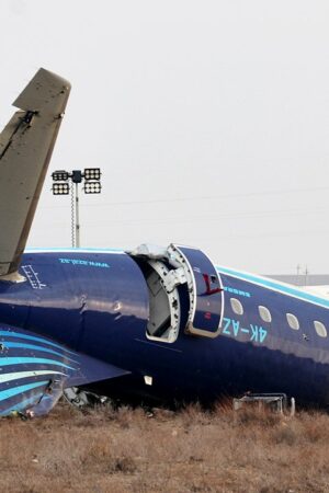 Azerbaijan Airlines blames deadly plane crash on 'external interference' as Russia speculation grows