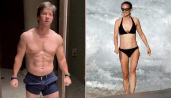 Mark Wahlberg, Natalie Portman heat up winter in swimsuits