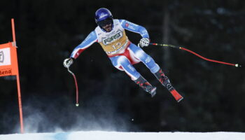 Cyprien Sarrazin chute lourdement à l’entraînement sur la piste italienne de Bormio, victime d’un hématome intracrânien